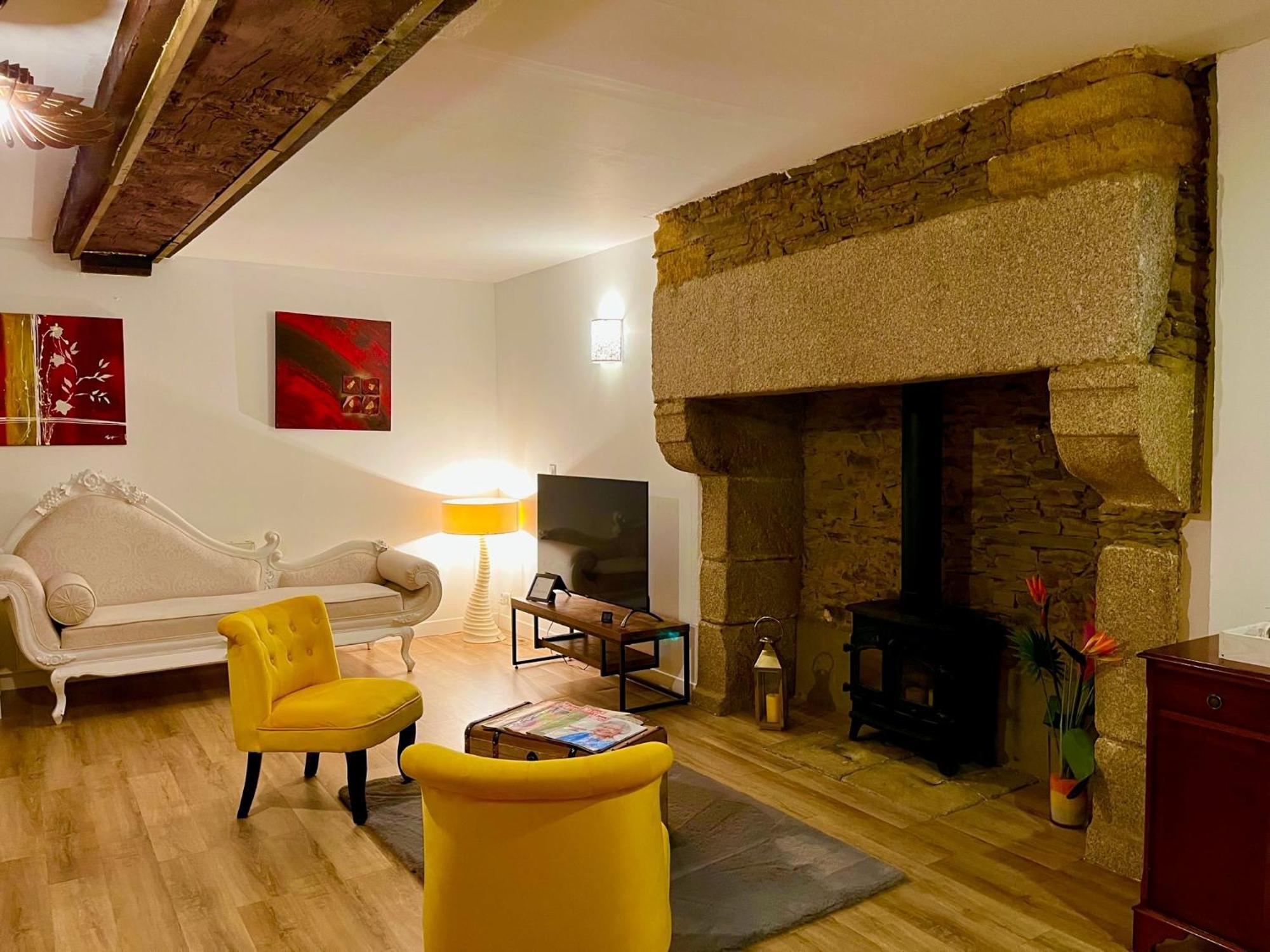 Le Manoir Des Haies Spa Les Champs-Geraux Ngoại thất bức ảnh